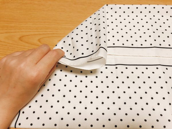 縫わないマスク作り方